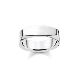 Ring Eckig silber