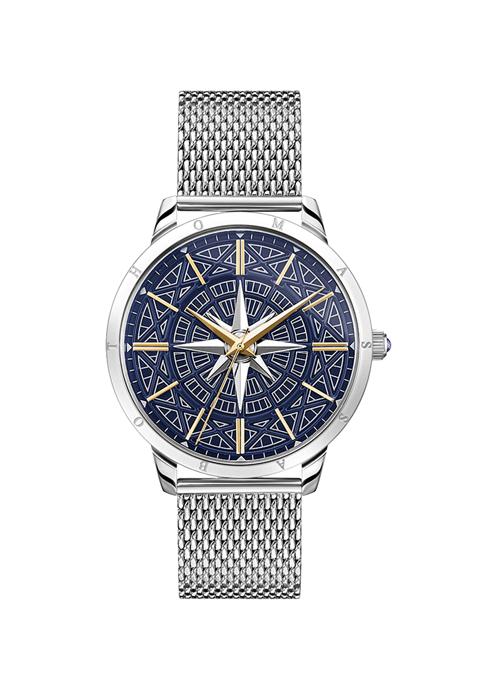 Herrenuhr Rebel Spirit Kompass bicolor