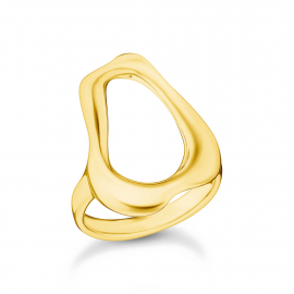 Ring Natural Beauty vergoldet