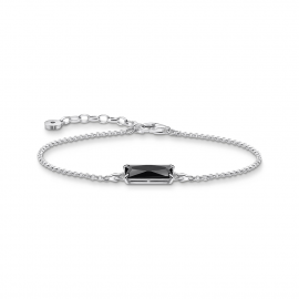 Armband schwarzer Stein