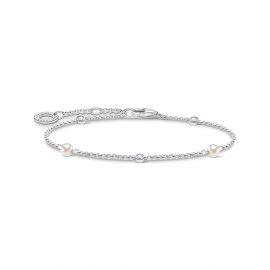 Armband weiße Steine