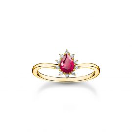 Ring Vintage Romance vergoldet
