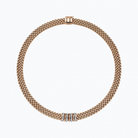 Collier mit Diamanten