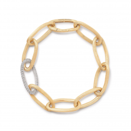 Jaipur Link New Gliederarmband in Gelbgold mit Diamanten