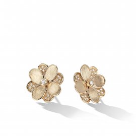 Petali Ohrring aus Gold mit Diamanten