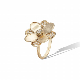 Petali Ring aus Gold mit Diamanten