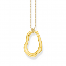 Kette mit Anhänger Natural Beauty vergoldet