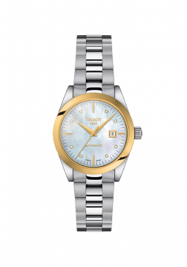 T-My Lady Automatic 18K Gold Bezel