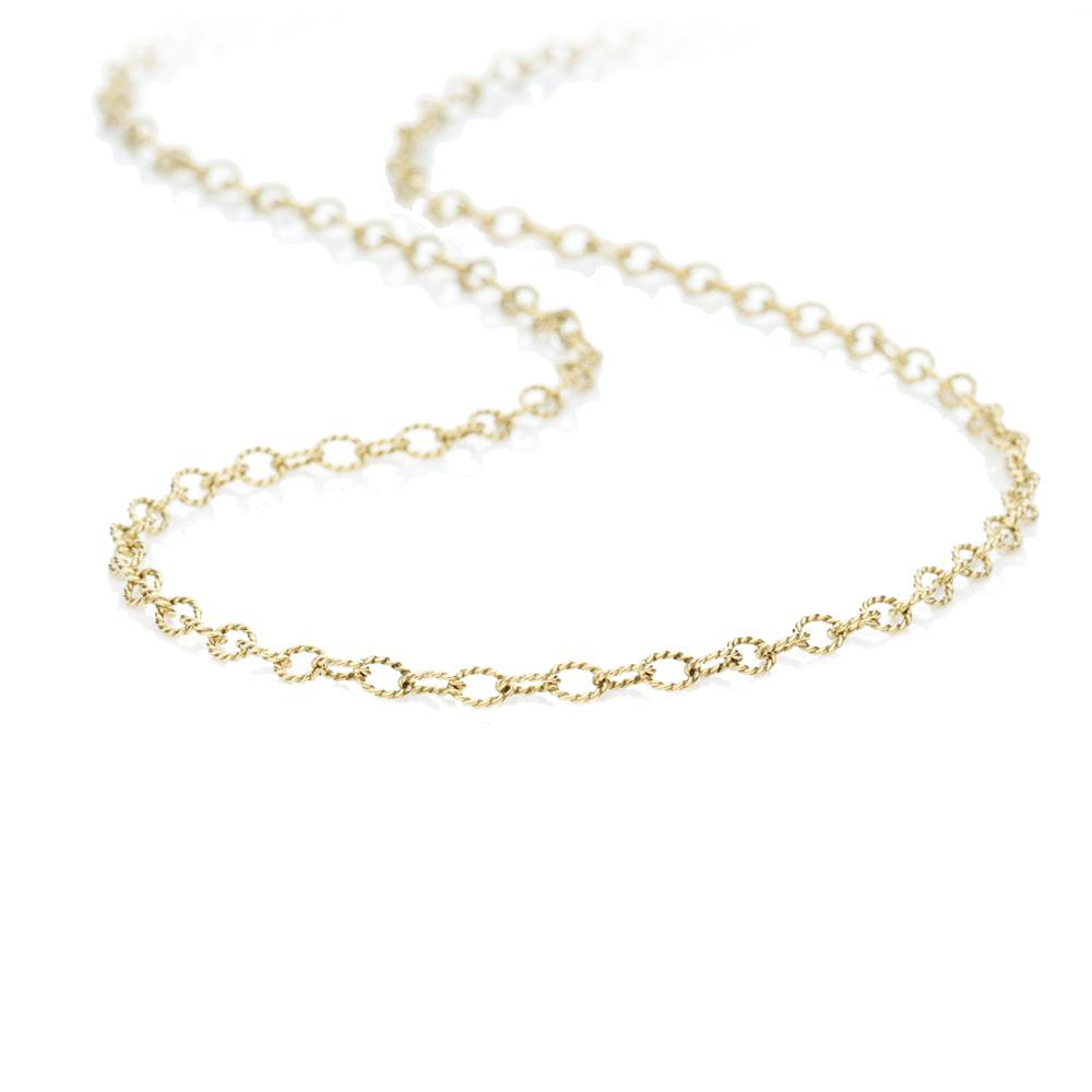 Collierkette in Silber vergoldet