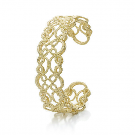 Armreif Lakmé in Silber vergoldet