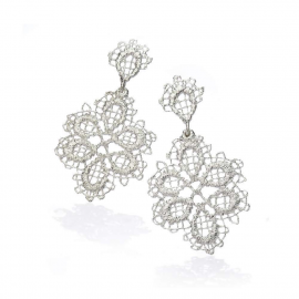 kleine Ohrhänger Merchants Daughter in Silber