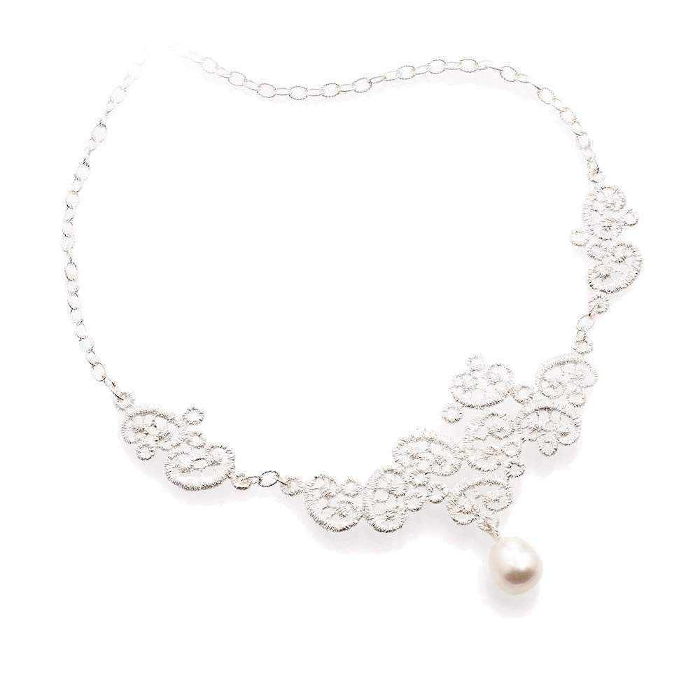 Collier Figaro in Silber