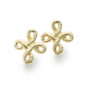 Brigitte Adolph Pique Dame Ohrstecker Pique Dame in Silber vergoldet 272-AG-3 bei Juwelier Spinner