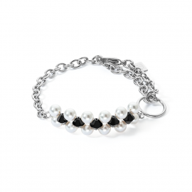 Armband Choker Mysterious silber- schwarz
