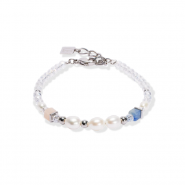 Armband Cosmic Pearls soft silber