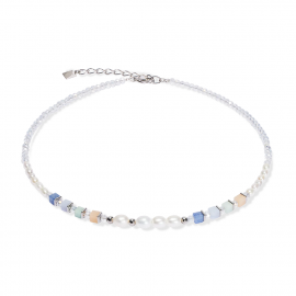 Halskette Cosmic Pearls soft silber