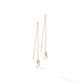 Ohrringe small Guardian weiß