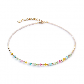 Princess Pearls Halskette gold multicolor
