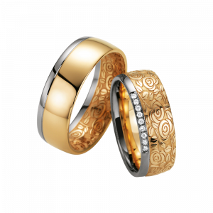 Fischer Flora Trauringe Rosenring 38-07239-075 bei Juwelier Spinner