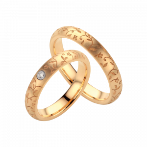 Fischer Flore Trauringe Augenweide 38-07432-040 bei Juwelier Spinner