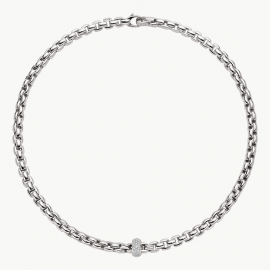 Collier mit Pavébesatz