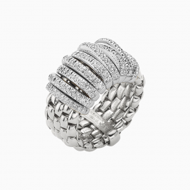 Flex’it Ring mit Pavébesatz