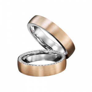 Gerstner Trauringe bicolor bei Juwelier Spinner