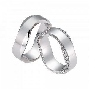 Gerstner Trauringe Weißgold 4/28134/6 28134/6 bei Juwelier Spinner