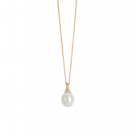 Africa Kette aus Gold mit Perlenanhänger