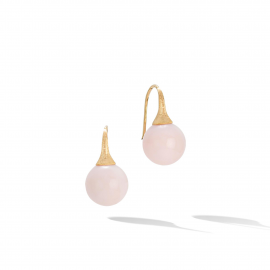 Africa Ohrring aus Gelbgold mit Opal