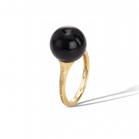 Africa Ring aus Gold mit Onyx