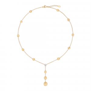 Marco Bicego Africa Y-Kette aus Gelbgold mit Diamanten CB2834_B_YW_Q6 bei Juwelier Spinner