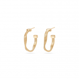 Marrakech Hoop-Ohrringe aus Gold