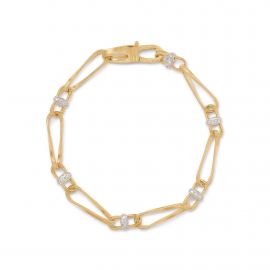 Marrakech Onde Armband aus Gold mit Diamanten