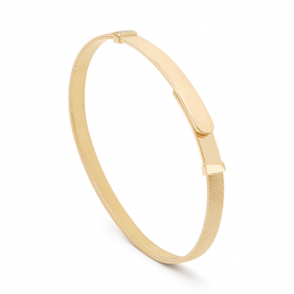 Masai Armreif aus Gelbgold in schmaler Version