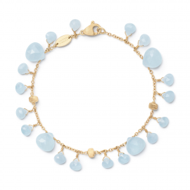 Paradise Armband aus Gold mit Aquamarin