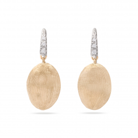 Siviglia Hakenohrring aus Gold mit Diamanten