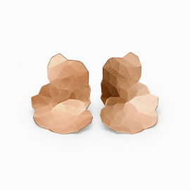 Topia Ohrstecker Oval