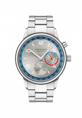 Club Sport Neomatik Weltzeit Silber