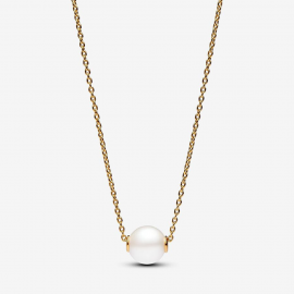 Behandelte Süßwasserzuchtperle Collier-Halskette