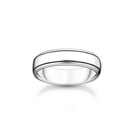 Ring mit Linien Silber
