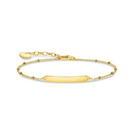 Armband klassisch Dots gold