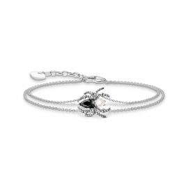 Armband Spider Romance mit Spinne Silber