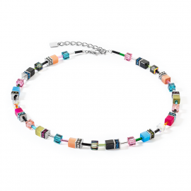 GeoCUBE® Iconic Halskette Multicolor Fancy