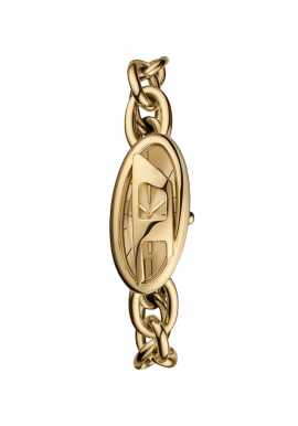 D-Era Two -Hand Gold-Tone Stainless Steel Watch DZ5611