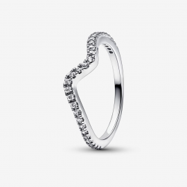 Funkelnde Welle Ring