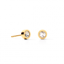 Ohrringe Sparkling Dots gold-kristall
