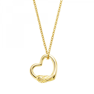 Engelsrufer With love Halskette 925er Silber With Love Gold ERN-WITHLOVE-25-G bei Juwelier Spinner