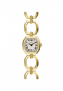 Uhr Harlow Mini 2-Zeiger-Werk Edelstahl goldfarben