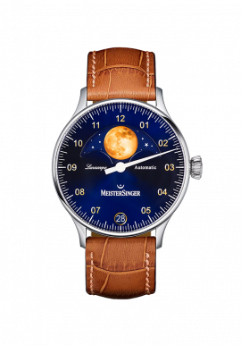 Lunascope Sonnenschliff Blau mit Gold